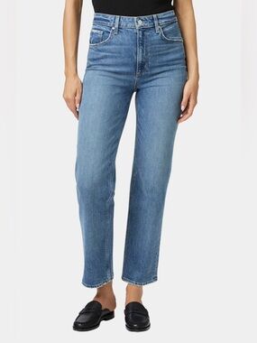 Paige Sarah Straight Ankle High Rise Vintage Wash Jeans Size 31